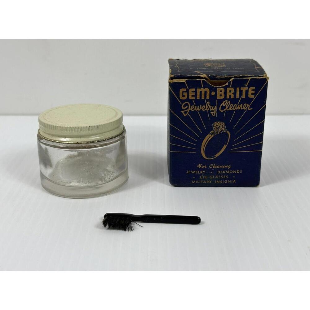 VINTAGE Kay Jewelers Coast To Coast 1950’s‎ Gem Brite Jewelry Cleaner